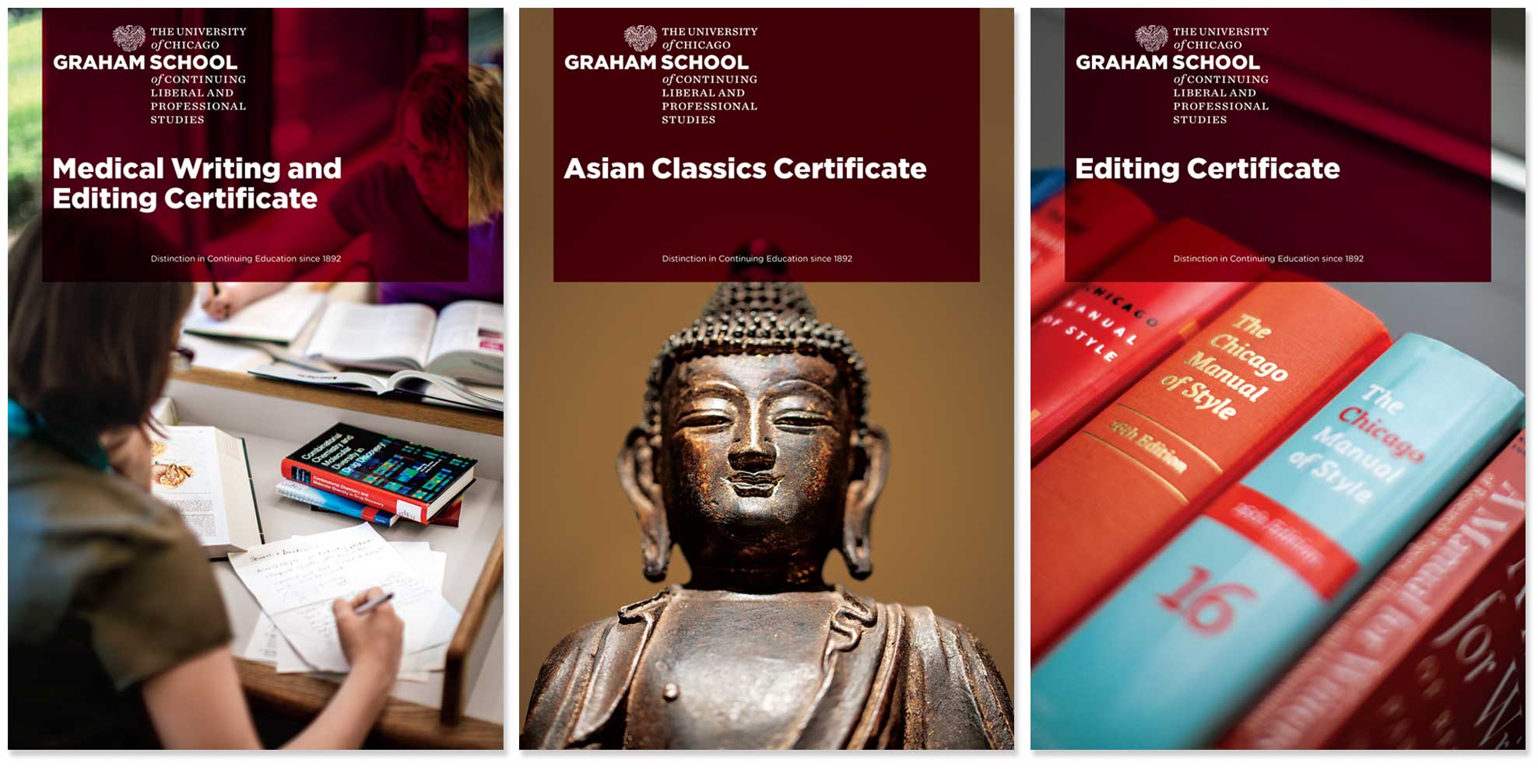 university-of-chicago-graham-school_brochure-covers_2.jpg Art Direction by: Bart Crosby, Crosby Associates